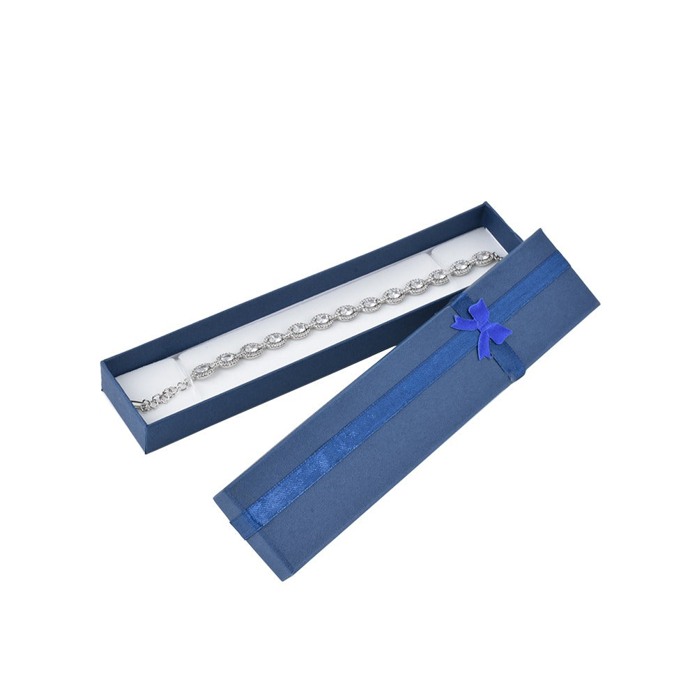 bracelet box - 12pcs Blue Bracelet Boxes B10-82-B side view
