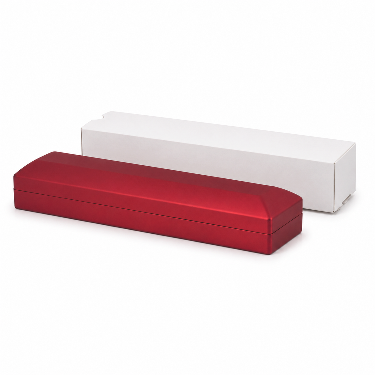 bracelet box - 12Pcs Red Black Bracelet Box LB56BR-R-12Pcs detail view