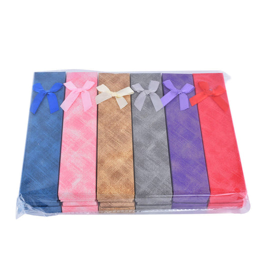 bracelet box - 12pcs Cardboard Bracelet Boxes B15-82-MX3 open view