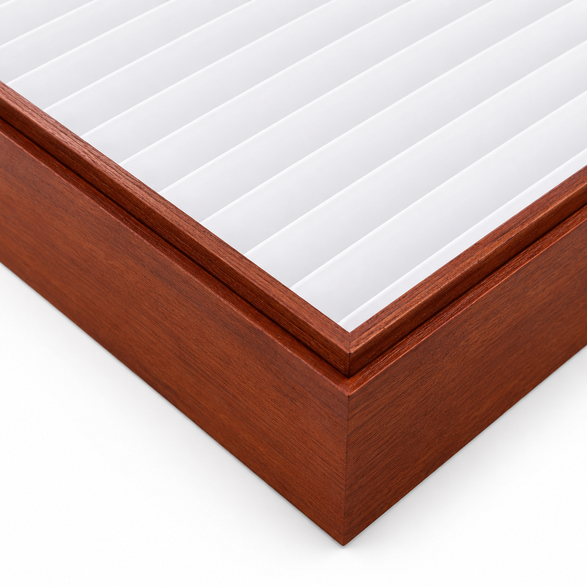 bracelet display - 24 White Wooden Bracelet Display Tray T025BR24-W product view 05