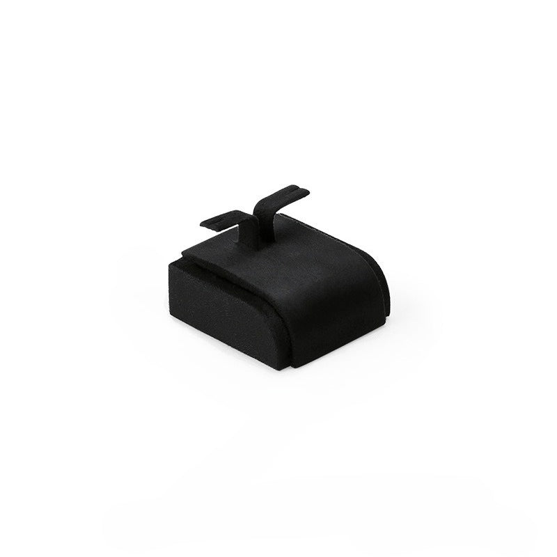 Black Velvet Jewelry Display Set - Complete Retail Stand with Bust, Earring, Ring & Bracelet Holders