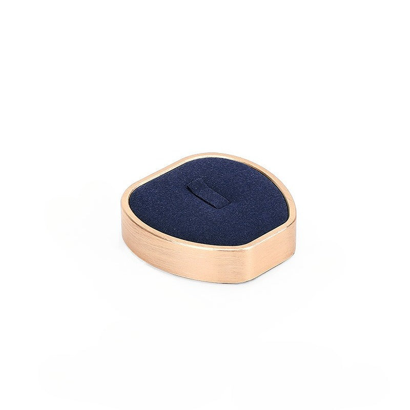 New Royal Blue Microfiber & Metal Jewelry Display Stand for Necklaces, Rings and Pendants