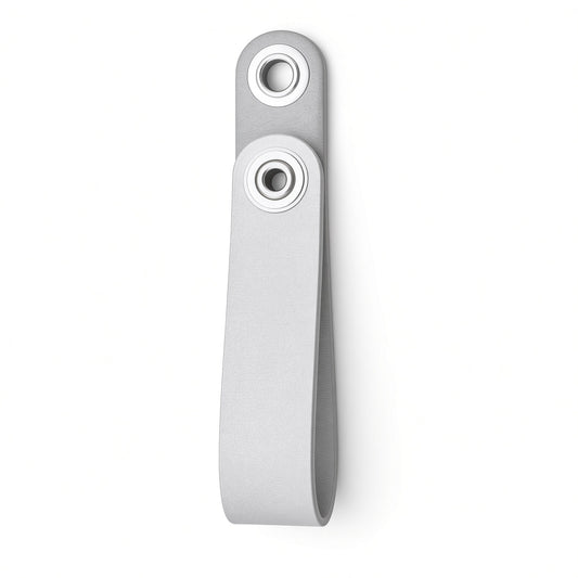White Leather Chain Hangers – 10 Pack