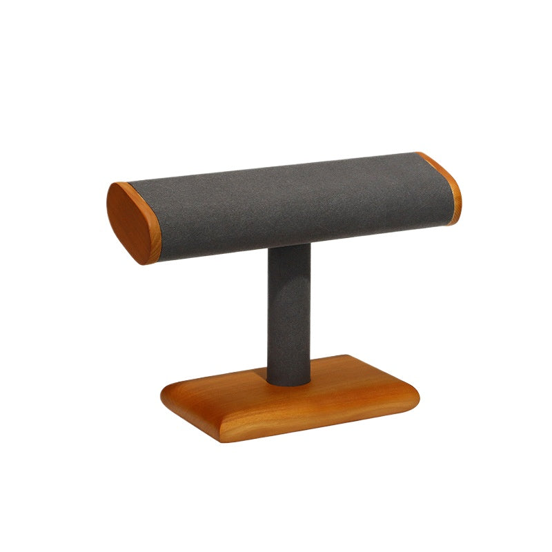 New Solid Wood Jewelry Display Stand | Bracelet & Bangle Organizer for Counter & Live Streaming