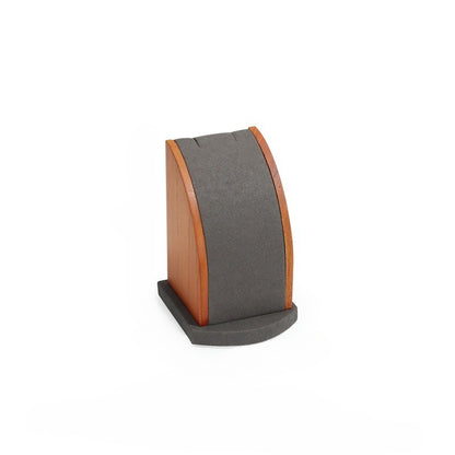 Solid Wood Curved Necklace Display Stand
