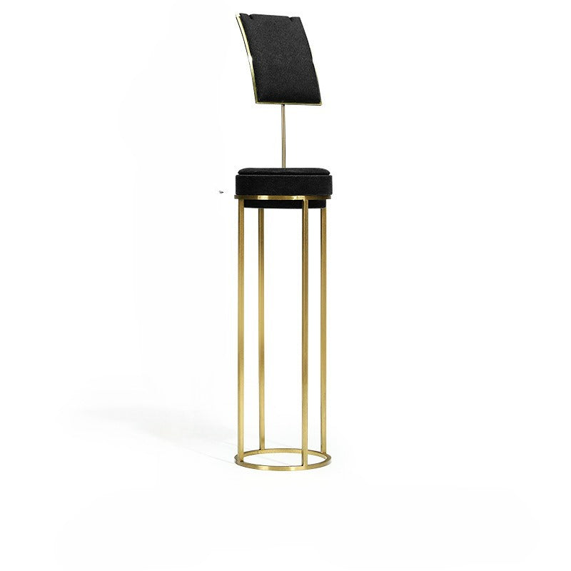 Black Microfiber Jewelry Display Stand for Earrings & Bracelets | High-End Retail Display