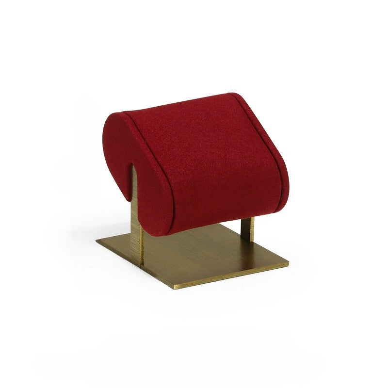 Microfiber & Metal Watch & Bracelet Jewelry Display Stand for Live Streaming & Home Storage