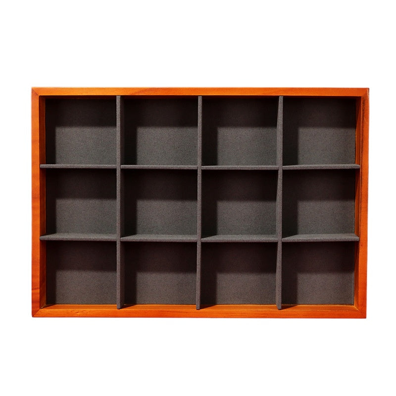 Solid Wood Jewelry Display Tray for Pendants & Organizer