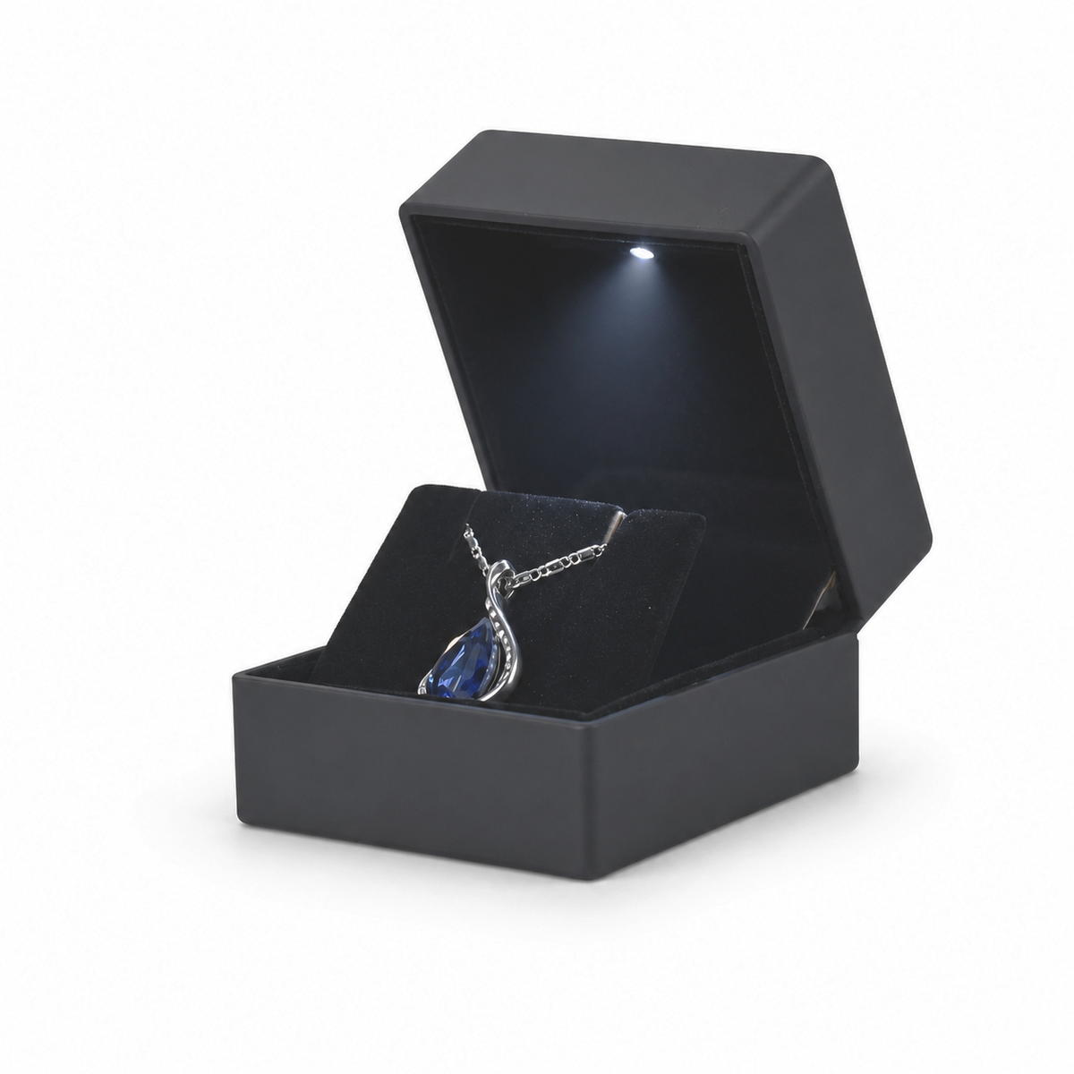 earring box - 12Pcs Black Earring Box LB56E-BK-12Pcs product view 05