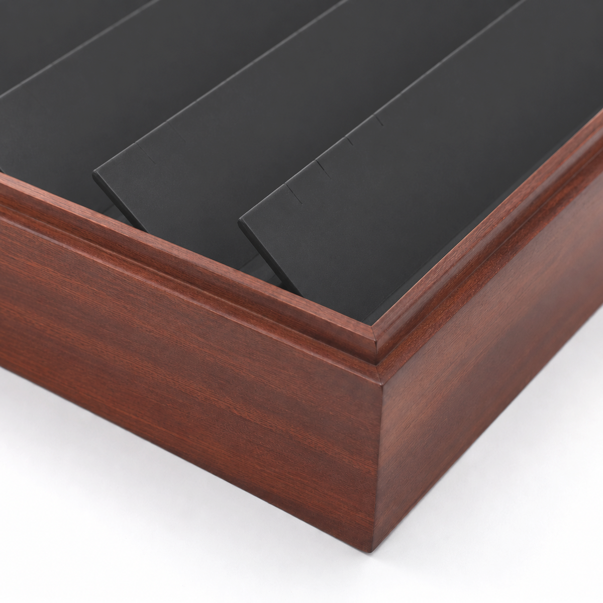 earring display - 11 Black Wooden Earring Display Tray T025E11-BK product view 05