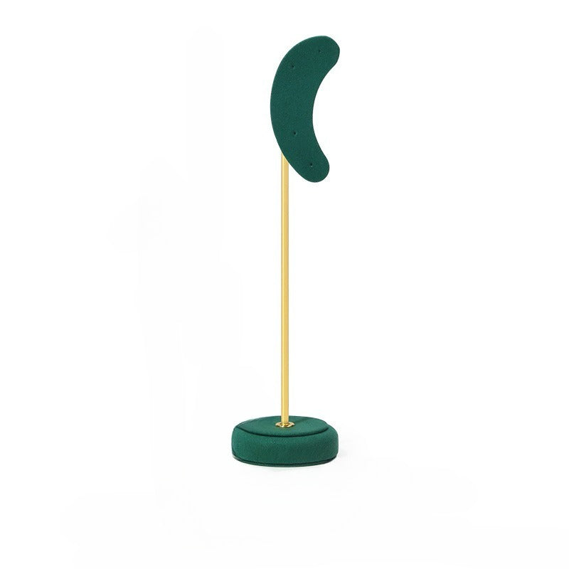 earring display - Microfiber Earring Display Stand Holder C01178 side view