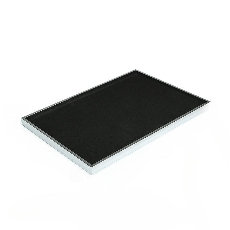 Premium Microfiber Jewelry Display Tray for Watch, Glasses & Accessories Organizer