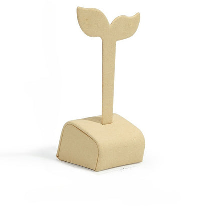 Luxury Microfiber Jewelry Display Mannequin for Rings, Necklaces & Earrings