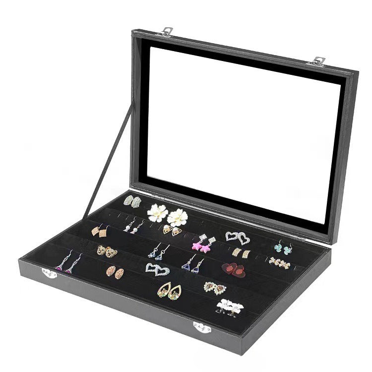Black Jewelry Display Boxes with Window
