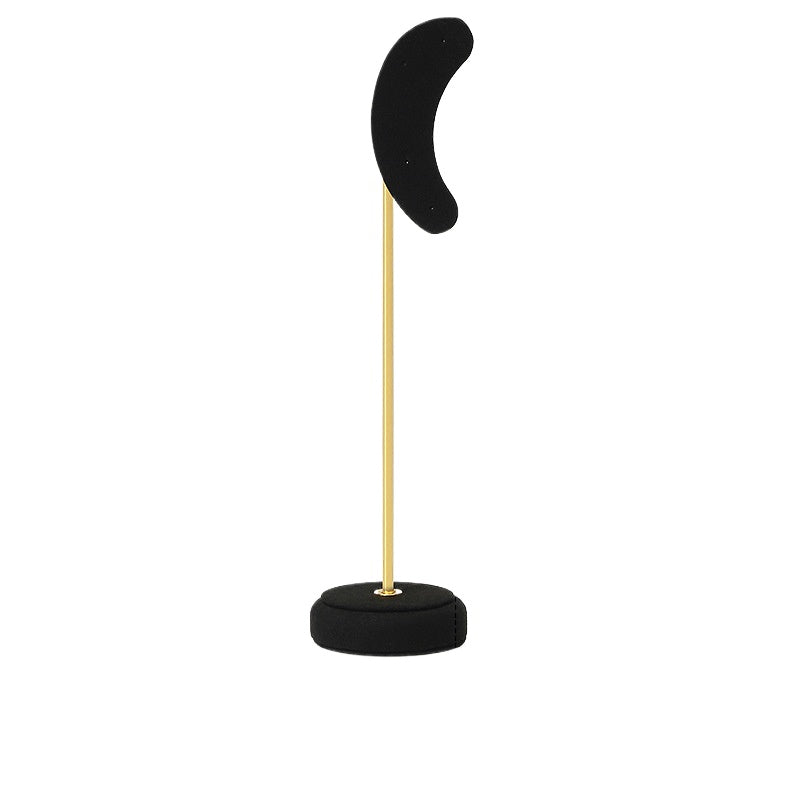 High-end Black Microfiber Jewelry Display Stand