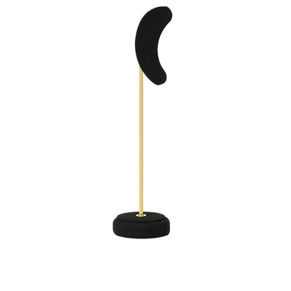 High-end Black Microfiber Jewelry Display Stand