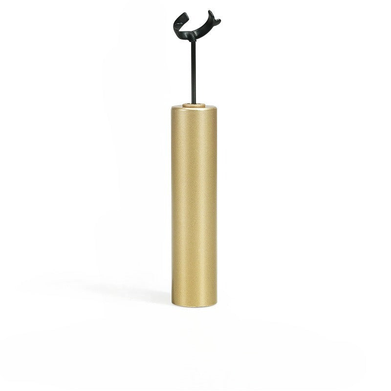 North America Black Microfiber Mannequin Jewelry Display Stand