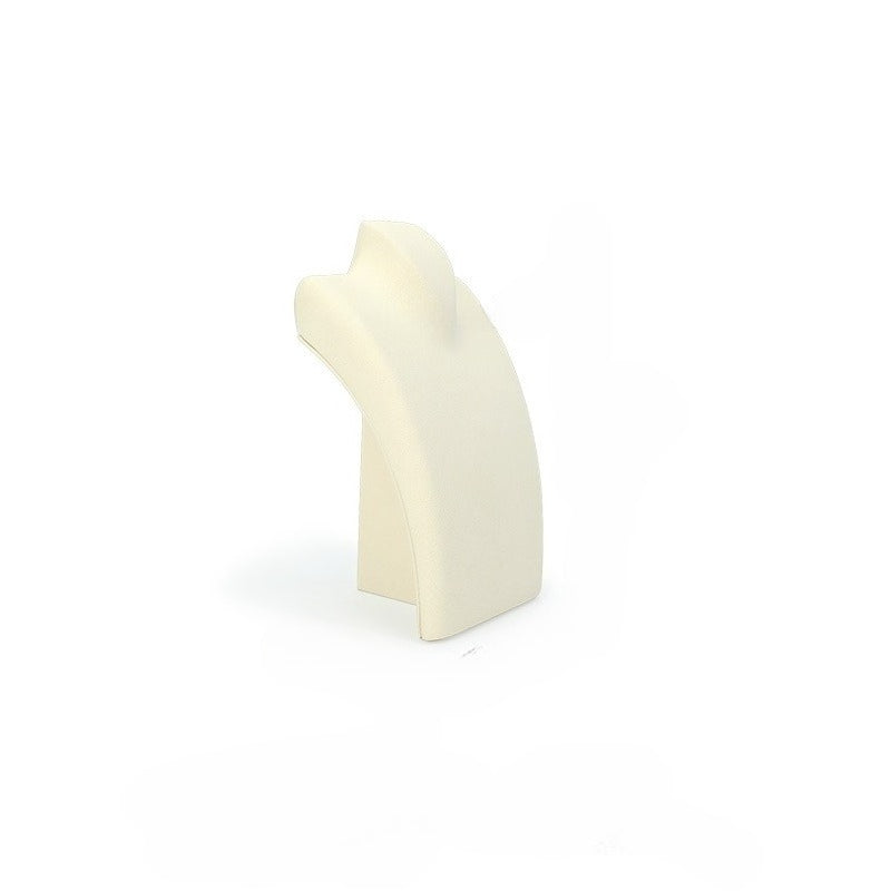 Microfiber Vertical Mannequin Necklace Display Stand，Bust Pendant Jewelry Display Prop