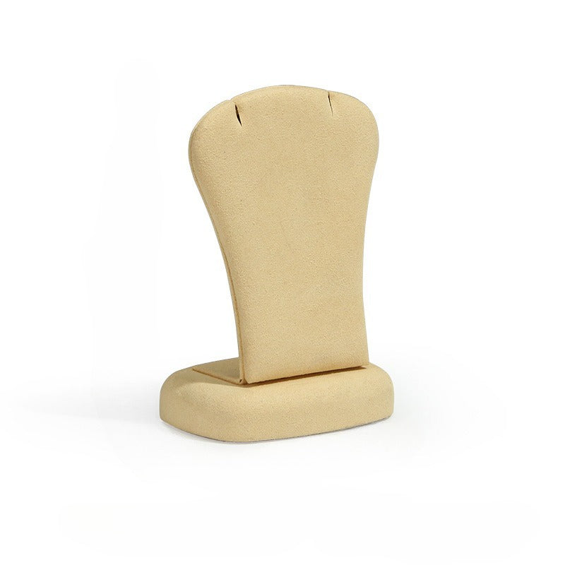 Luxury Microfiber Jewelry Display Mannequin for Rings, Necklaces & Earrings