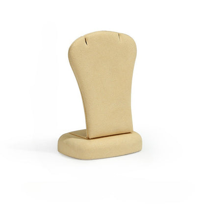 Luxury Microfiber Jewelry Display Mannequin for Rings, Necklaces & Earrings