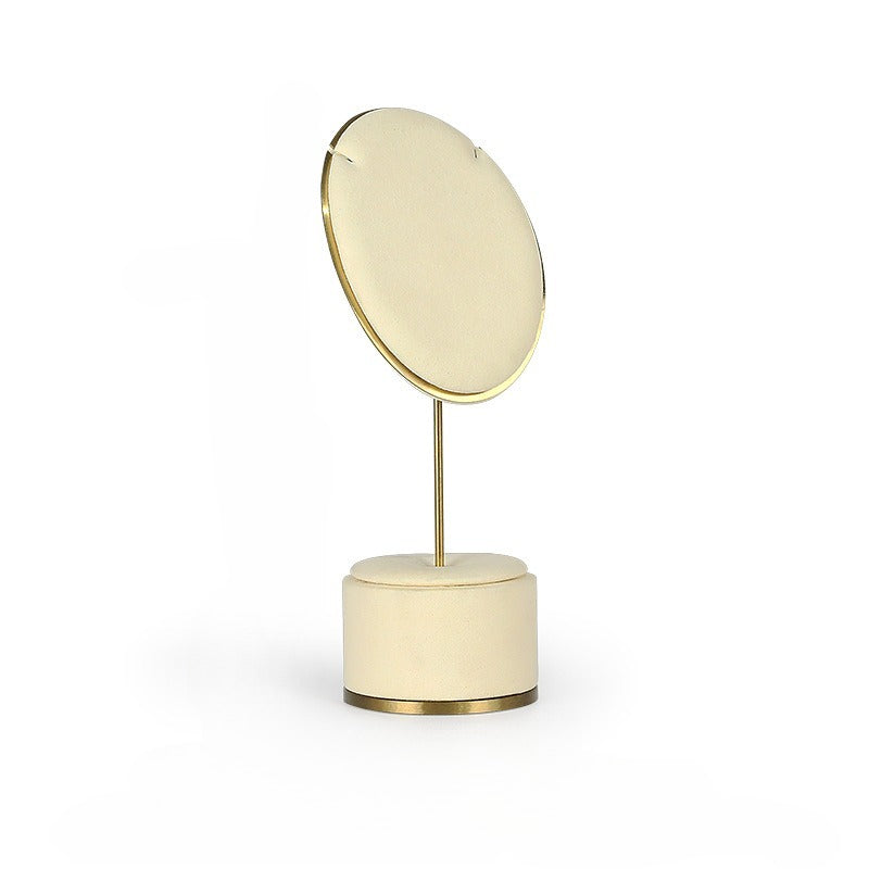 Metal Jewelry Display Stand for Necklaces & Rings