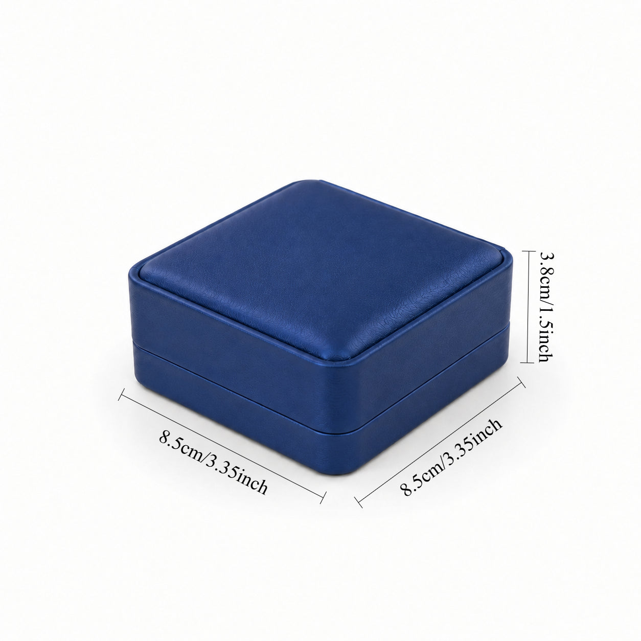 Blue PU Leather Bangle Box