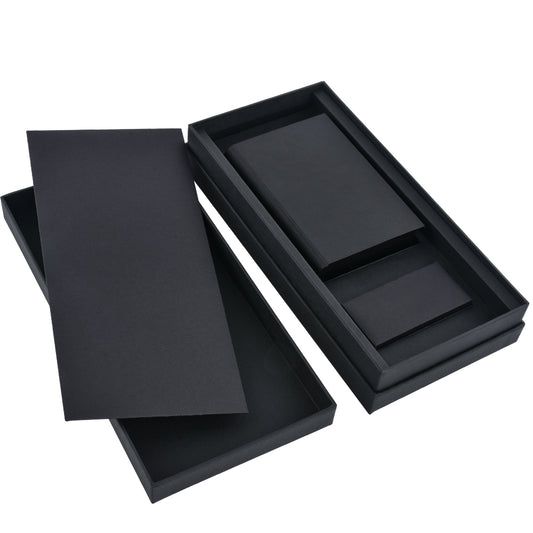 VB05 video jewelry box packaging structure with presentation insert