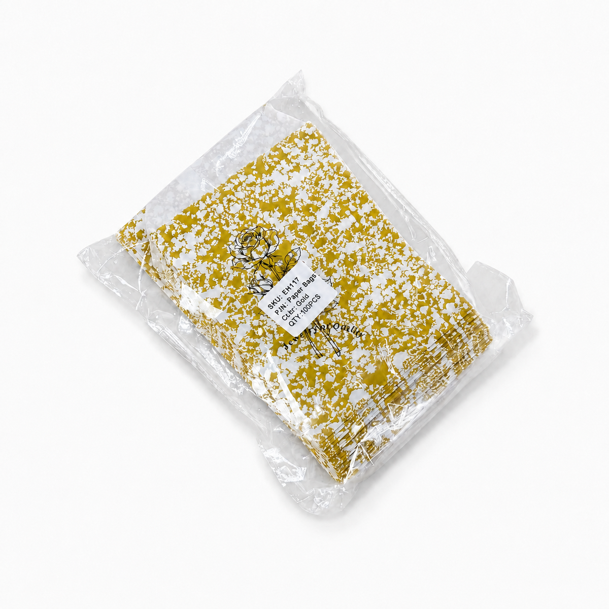 jewelry bag - 100 Gold Envelopes EN117 product view 05