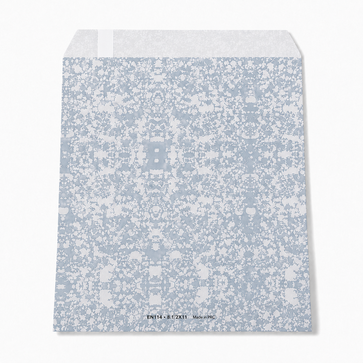 jewelry bag - 11 Silver Rose Paper Envelopes EN124 side view