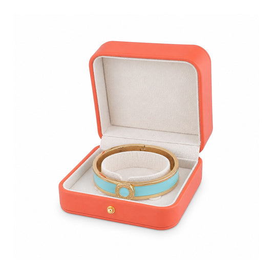 jewelry box - PU Box P12BA-O BE front view
