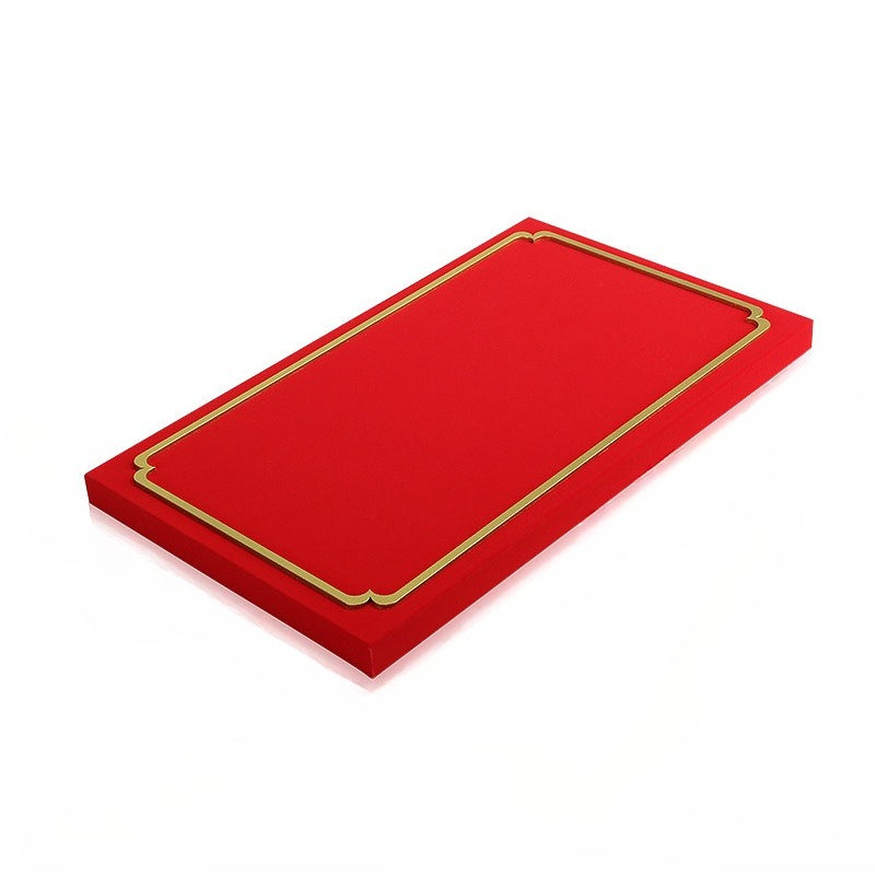 jewelry display - Red Gold Velvet Display Stand C00865 product view 12
