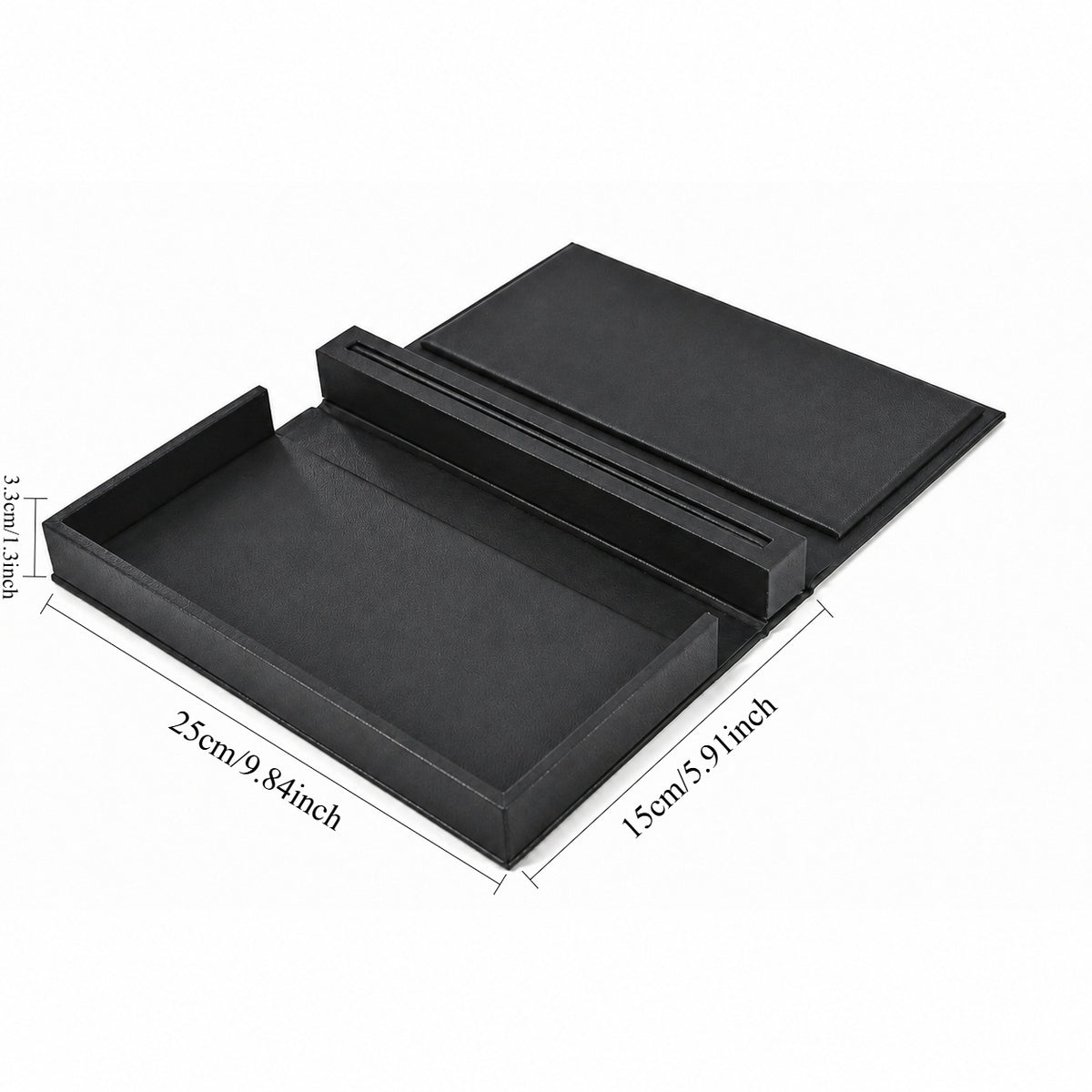 jewelry display tray - Black Display Tray T056-BK open view