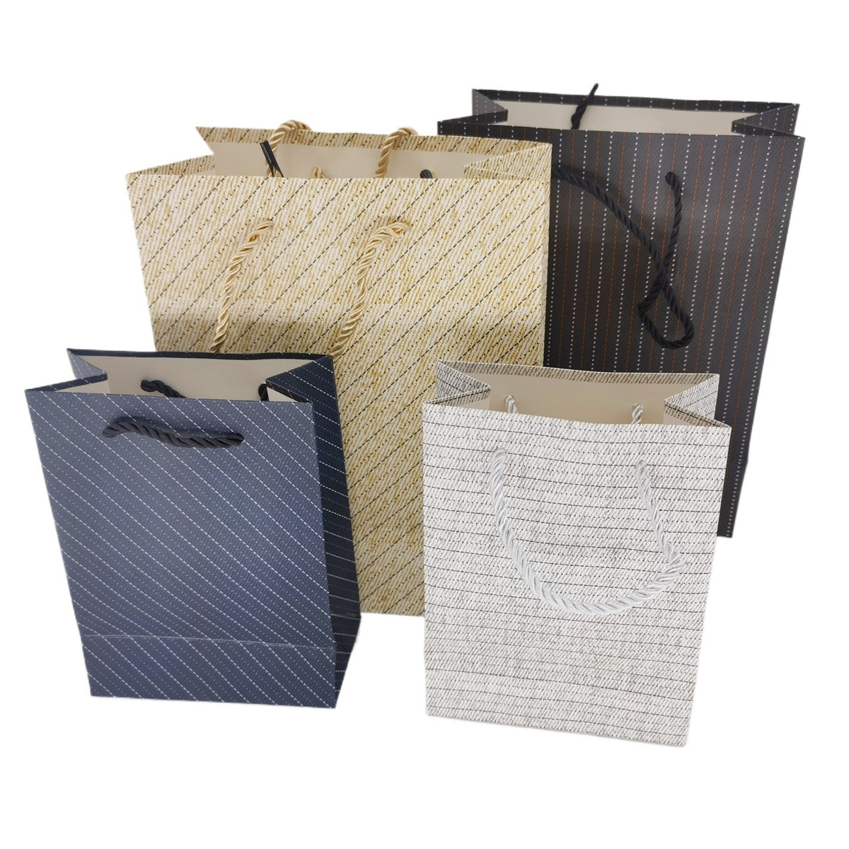 jewelry gift bags - 12 Paper Bags Bag SB08-P-X S front view