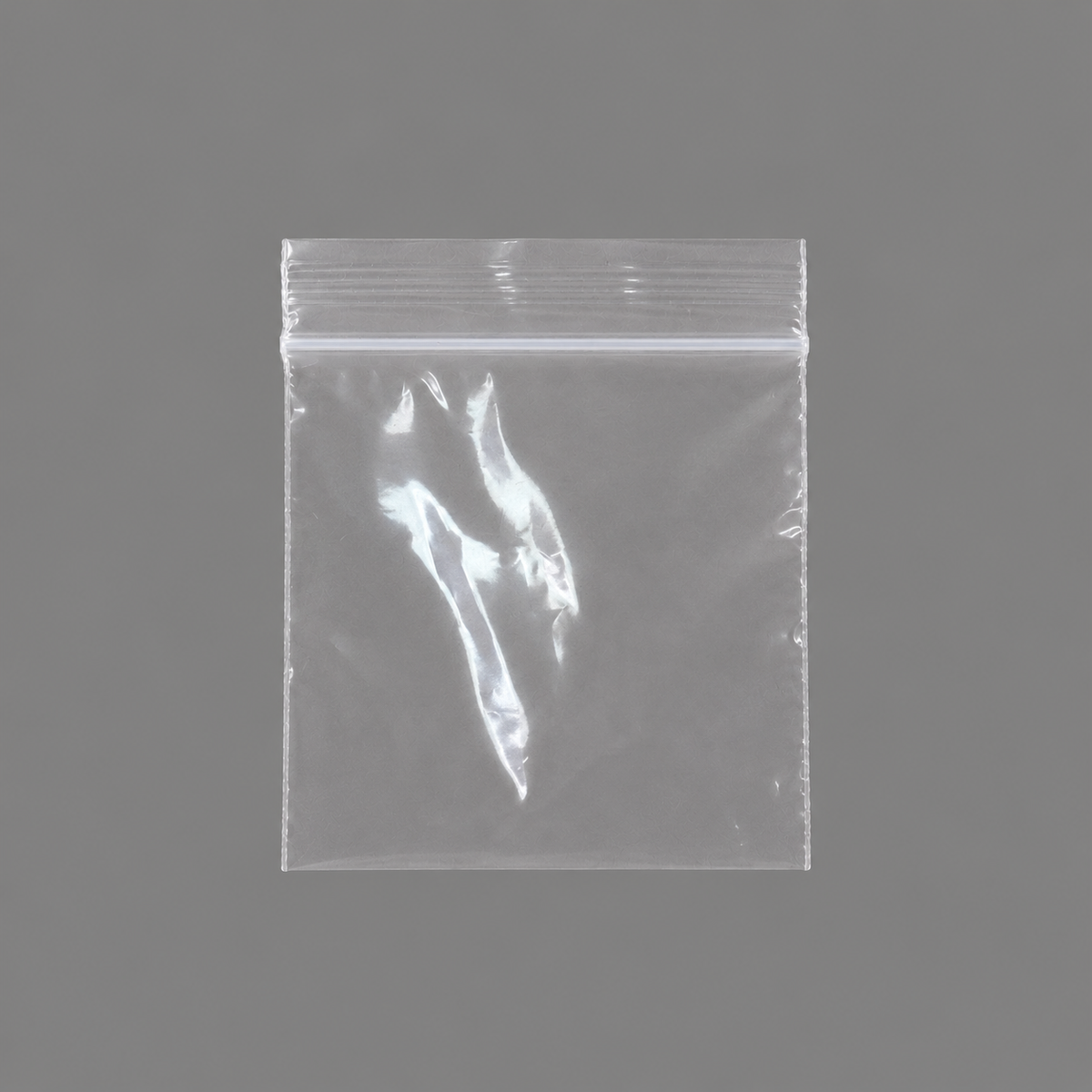 jewelry gift bags - 1000 Clear Bags PB02-22 front view