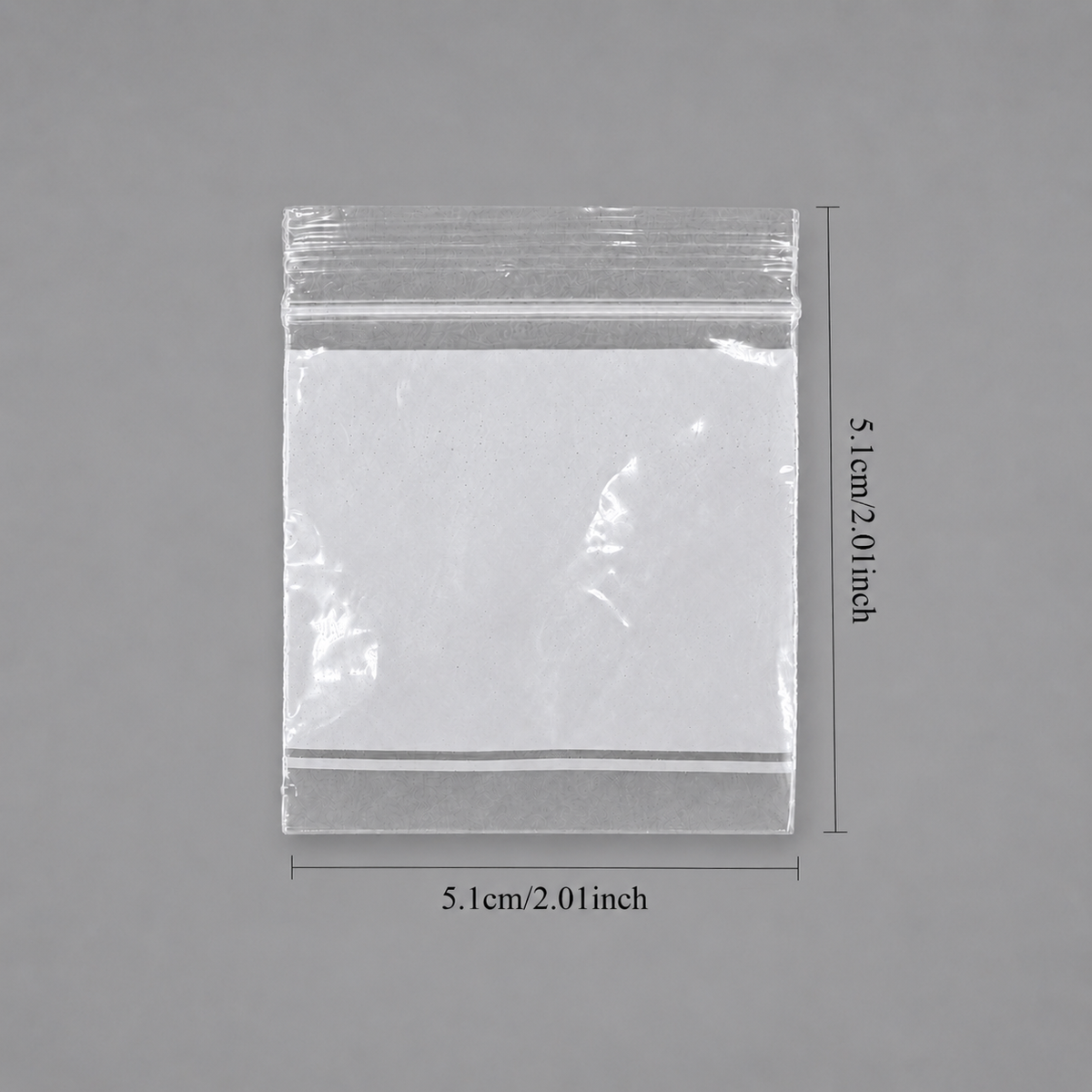 jewelry gift bags - 1000 White Bags PB02-22W open view