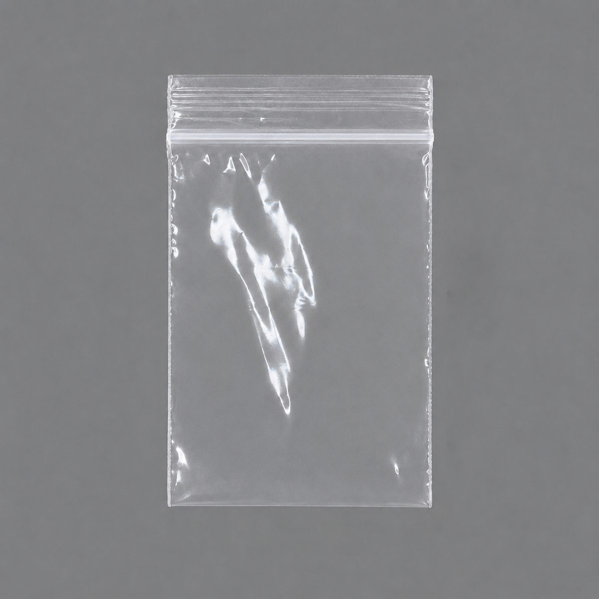 jewelry gift bags - 1000 Clear Bags PB02-23 front view