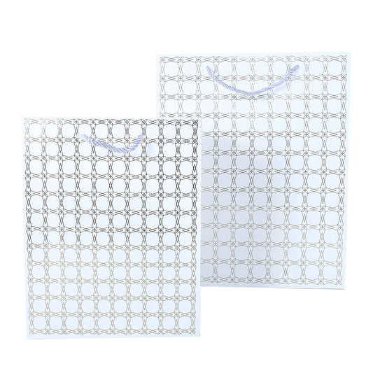 jewelry gift bags - 12 Paper Bag Bags SB03-P-X S open view