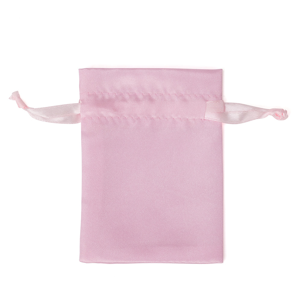 jewelry pouch - 50pcs Green Champagne Satin Pouches Bags Bag JP012-SA-BK product view 05