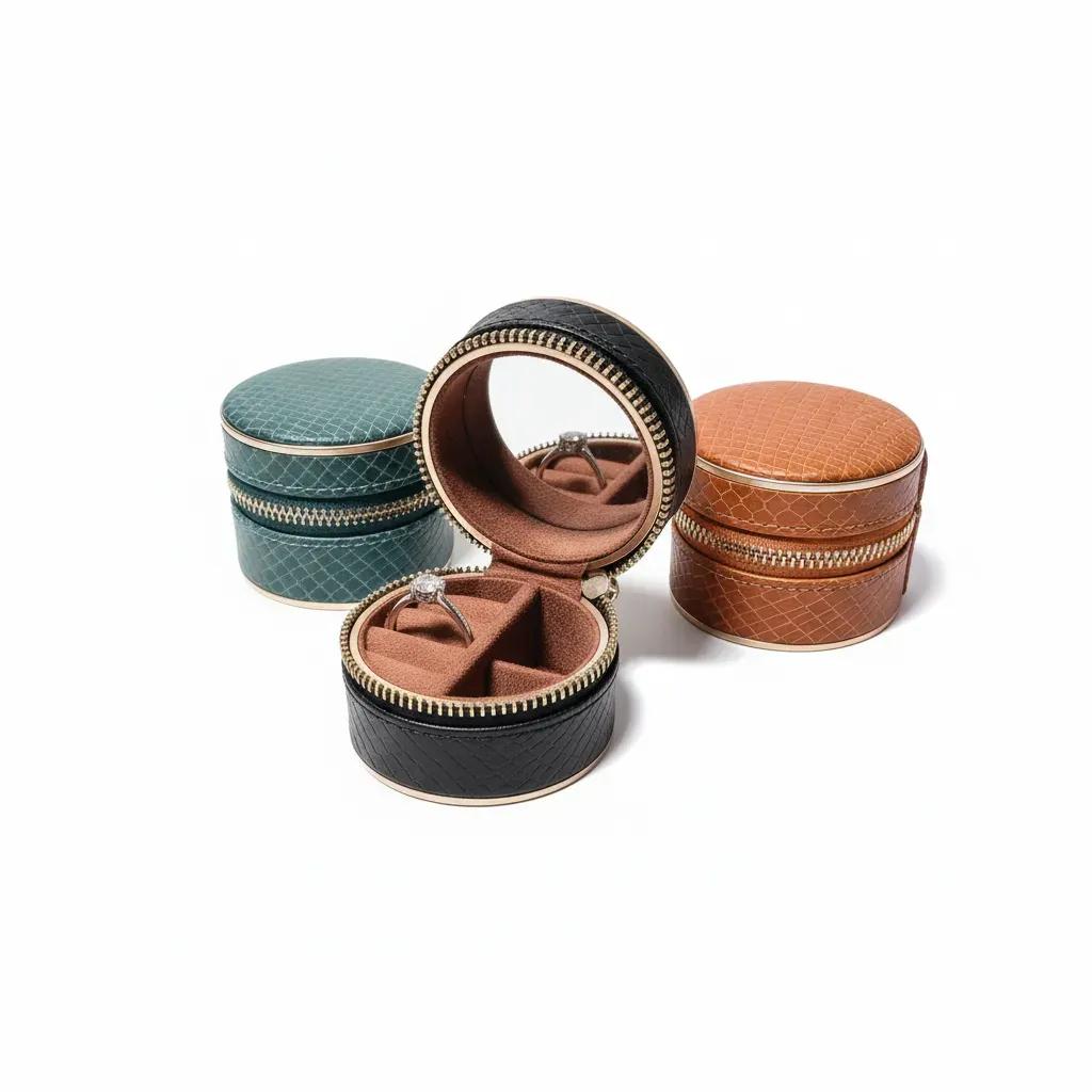 jewelry storage box - Green Boxes side view