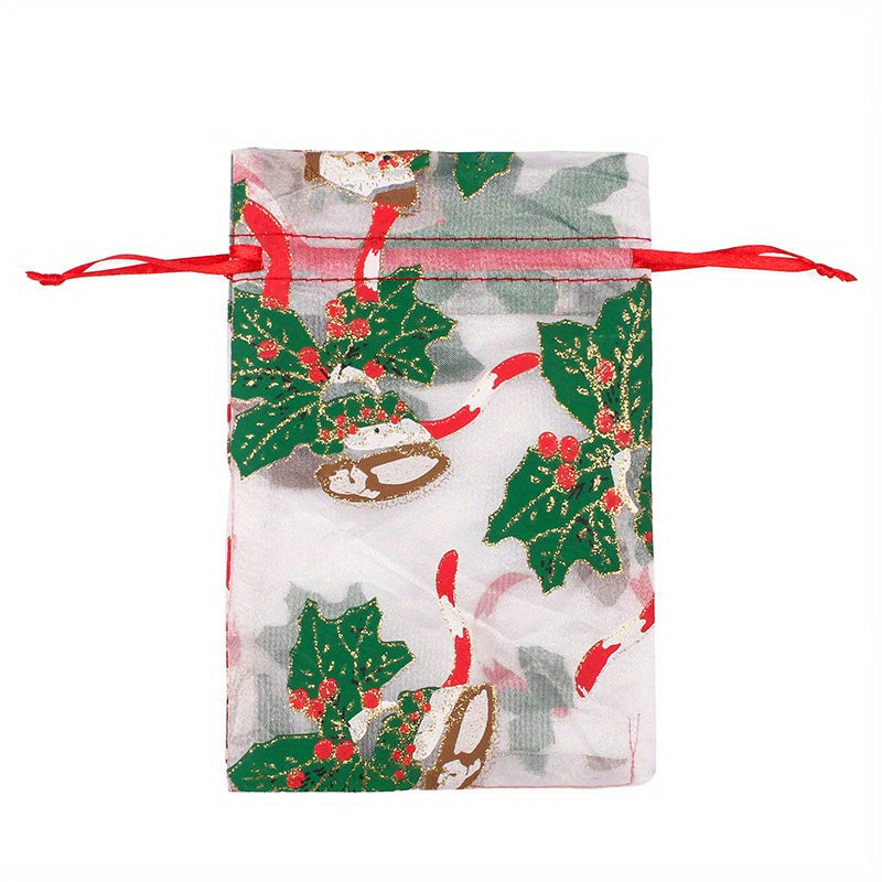 organza jewelry pouch - 50pcs Organza Bag Bags Pouches JP014-OG-A1 S product view 05