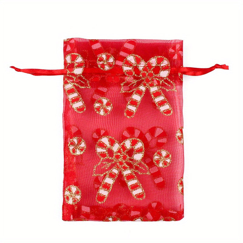 organza jewelry pouch - 50pcs Organza Bag Bags Pouches JP014-OG-A1 S product view 07