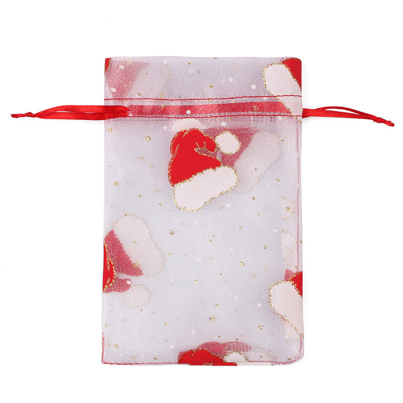 organza jewelry pouch - 50pcs Organza Bag Bags Pouches JP014-OG-A1 S product view 08