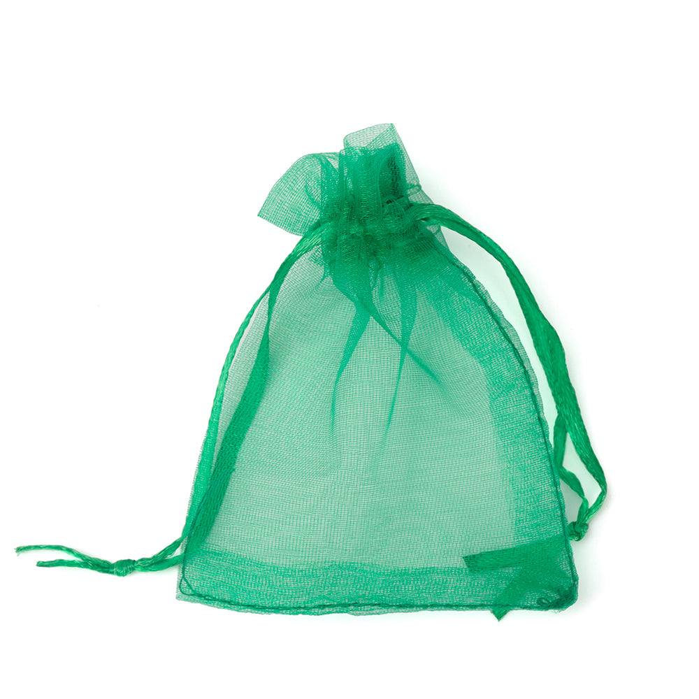 organza jewelry pouch - 100pcs Organza Bags Pouches Bracelets JP015-OG-BK S product view 05