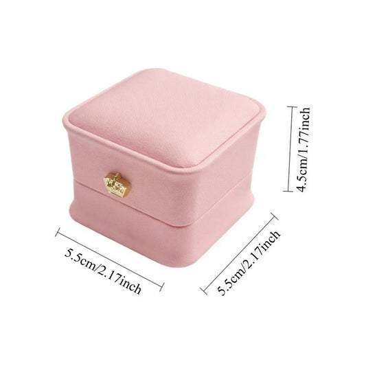 24pcs Pink White Ring Box - product view 2