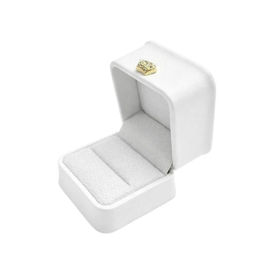 24pcs White Ring Box - open ring box main view