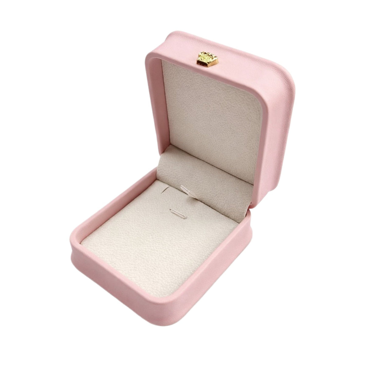 pendant box - 12 Pink Pendant Display Box Boxes P016-P1C-P W front view