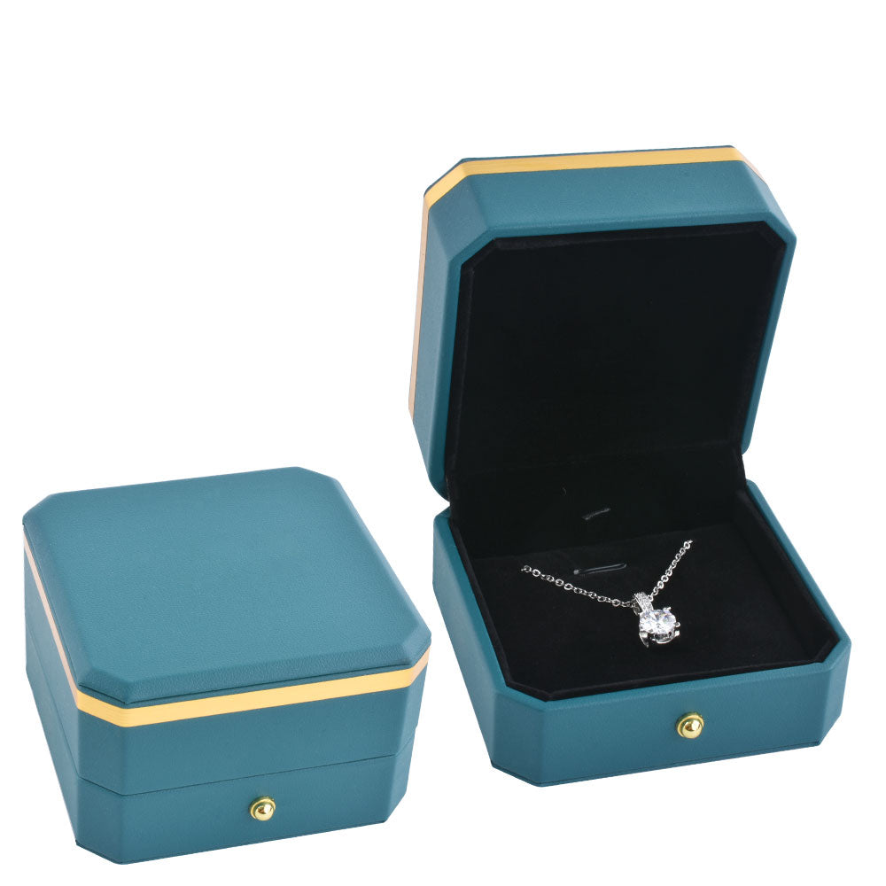 pendant box - PU Pendant Box P09P-B BK open view