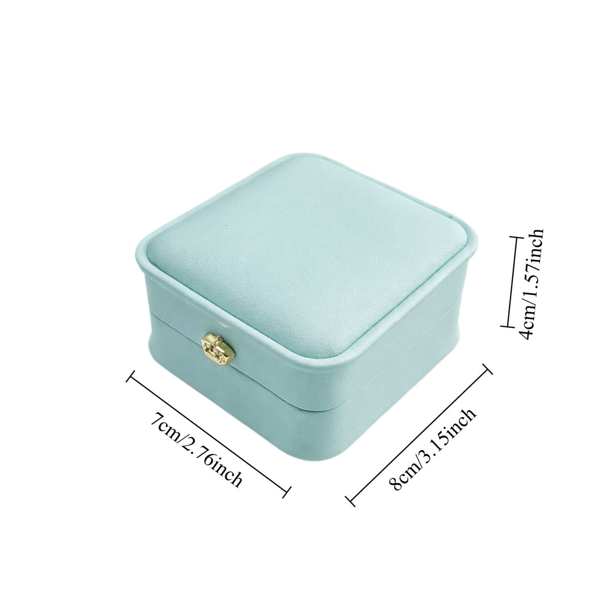 pendant box - 12 Blue Pendant Boxes P016-P1C-LB W open view