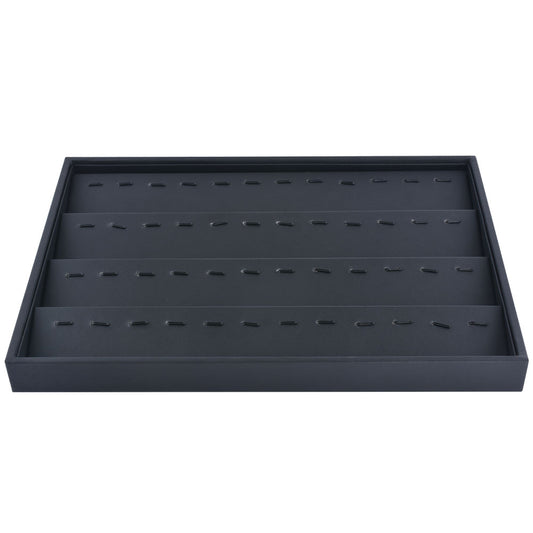 pendant display - Black Pendant Tray T001-4P PU-BK open view