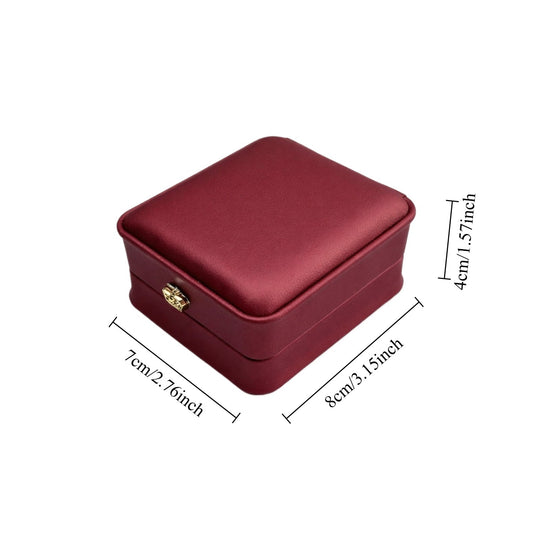 Burgundy Rounded Pendant Gift Cases, 12-Count – Jeweller Buy